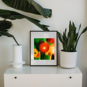 Kunstdruck auf Fineart Hahnemühle Blumenwiese christinart_ulm